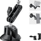 NEEWER Suction Cup Phone Holder & Camera Mount Compatible With GoPro DJI Insta360 iPhone, Car Phone Mount with Action Camera Adapter 360° Magic Arm for POV Windshield Glass Vlog Video Recording, CA158
