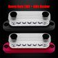2 x M6 (1/4") Power Distribution Block Bus Bar 12V with 5 x M4 (#8) Screws, Ampper 4.3" 150A Marine BusBar Battery Distribution Block W/Cover for Car Boat Solar (Red & Black)
