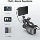 SMALLRIG Clamp, Camera Mount Clamp, Crab-Shaped Super Clamp with 1/4"-20, 3/8"-16 Threaded Holes, Payload 7.7lbs/3.5kg, for Most Photographic Accessories