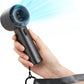 JISULIFE Handheld Fan Pro Series - Extreme Cooling Output: 1-100 Speed Scroll Wheel, Metal Body, Digital Display, 1.5H Fast Charge, 5000mAh-Portable Fan for Travel Outdoor, Gifts for Women Men(Grey)