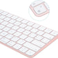 Keyboard Cover for New M4 iMac Magic Keyboard (Model A3203/A2450, w/o Touch ID, w/o Numeric Key) - Ultra Thin, Protective and Clear Keyboard Cover Protector Skin