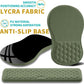 Hokafenle 2 in 1 Ergonomic Mouse Pad Wrist Support & Wrist Rest for Computer Keyboard Set, with Relieve Carpal Tunnel Pain Massage Bulge and Full Memory Gel Design (2In1 Set, Dark Green)