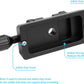 V Size Rail Bar Dovetail Mounting Plate with Arca Swiss Type Clamp for Vixen Style Dovetail Saddles Telescope Scope Adapter Mount Base OTA Equatorial Tripod Sky Astrophotography - Vixen to Arca