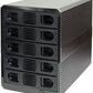 5 Bay USB 3.2 Type-C 10Gbps Daisy-Chain Hard Drive Enclosure DAS, Support 120TB (5X 24TB) 2.5" & 3.5" SATA HDD/SSD