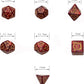 SmartDealsPro Retro Polyhedral Dice Sets with Pouches for D&D DND RPG MTG Dungeon and Dragons Table Board Roll Playing Games D4 D6 D8 D10 D% D12 D20