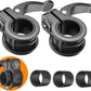 Mini Barbell Clips 1 inch I Multi-Size Adjustable Barbell Collar I 1 inch Barbell ClampsIQuick Release Weight Clips Pair of Locking for Dumbbell Bar