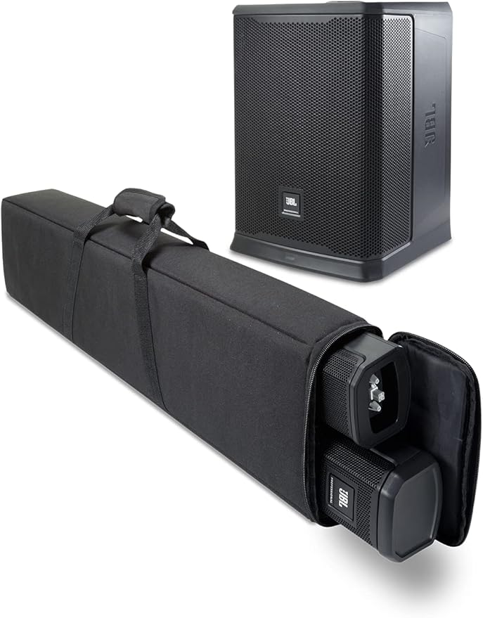JBL Professional PRX ONE Active, Powered Column Line Array Speaker System, 20000W Peak Power, 12 Inch, Bluetooth Wireless Audio, 7-Channel Mixer, Portable PA for DJs, Musicians, Events, Black