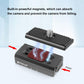 PULUZ Quick Release Mount for Insta360 Ace/Ace Pro / X4, Magnetic Camera Quick Release Tripod Mount Metal Connection Plate Adapter Accessories Kits
