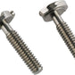 E-outstanding D Ring Hinged Screw 2PCS 1/4-20 Thread D-Ring Stainless Steel Camera Fixing Screws for Camera Tripod Monopod QR Plate 30mm Length