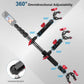 Motorcycle Mount kit for Insta36O X5 X4, Bike Handlebar Clamp Mount and 59" Invisible Selfie Stick Bundle Kit, Heavy-Duty Super Clamp Camera Ebike ATV Mount for G02/3 /3S/Ace, GoPr0 13,JC017