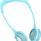 PANERGY Portable Neck Fan Rechargeable Hand Free Personal Fan Mini Wearable Battery Operated USB Fan for Men Women Kids Sport Work Travel