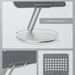 LULULOOK Laptop Stand for Desk 2025, 360 Rotating Adjustable Laptop Riser, Upgraded Foldable Full Aluminum Alloy Computer Stand for MacBook Pro/Air, Dell, HP, Lenovo and Other 10-17inch Laptops