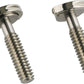 E-outstanding D Ring Hinged Screw 2PCS 1/4-20 Thread D-Ring Stainless Steel Camera Fixing Screws for Camera Tripod Monopod QR Plate 26mm Length