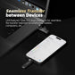KingSpec MemoStone 512GB External SSD, USB 3.2 Gen2 Dual Type A/C Interface - Up to 540MB/s, Portable Solid State Drive Perfectly Compatible with Smartphones/Laptops/Tablets/Desktops