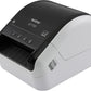 Brother QL-1100c Wide Format Label Printer, Shipping & Postage Labels 4” x 6”, Barcode & QR Code, High Speed, Direct Thermal Printing, Compact, uses DK Drop-in Label Rolls, USB Connectivity
