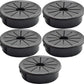 Aifeier ET 1-1/2 Inch Cable Grommets Petal-Shaped Buckle Type Wire Hole Cover for Cord Management and Protection of Cabinet (37.5mm, 5PCS)