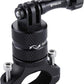 PULUZ Bike Camera Handlebar Mount for Gopro Hero 12/11/10/9/8/7/6 Bike Motorcycle Mount Clip, 360 Degree Rotation Aluminum Bicycle Bracket for DJI OSMO Action&Xiaoyi Camera
