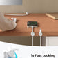 Lamicall 12Pack Spring Cord Organizer, Office Desk Accessories, Desk Cable Management Clips, Phone Charger Cord Holder for Nightstand, Home Workspace Organization Accessories, Dorm Room Essentials