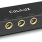 Cubilux Passive 6.35mm Headphones Splitter Box, 1/4” Stereo Multi Audio Distributor, Multiport Quarter Inch TRS TS Aux Splitter for Guitar Signal, Studio Recording, Live Performance, Monitors