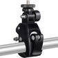 Camera Super Clamp with 1/4"- 20 Threaded Head Compatible for LCD Monitor,DSLR Cameras,DV,Flash Light,Studio Backdrop,Bike, Microphone Stands, Music Stands,Tripod, Motorcycle,Rod Bar