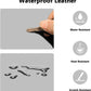 PU Leather Desk Pad Protector Gaming Mouse Pad Non Slip Desk Mat for Keyboard and Mouse Waterproof Desk Writing Pad for Office and Home Desk Accessories(Gray, 47.2 * 17.7)