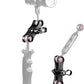 MINIFOCUS 1" Long Ball Clamp Dual Holder Mount for Underwater Photography Diving Light System, Compatible for GoPro Action Camera Flashlight Arms System(2 PCS)