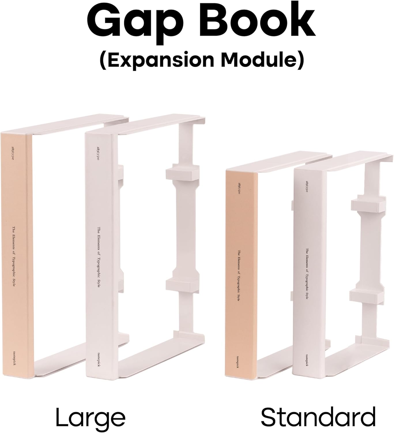 Extension Kit for Obzetap (Standard gapbook, White)