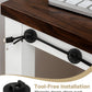 Magnetic Zip Tie Mount Wire Cable Holder, Include 10 Pcs 43mm Magnetic Cable Zip Tie Base with 50 Pcs Heavy Duty Zip, Multipurpose Wire Clips Management Base, Black