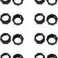 Maxmoral 16PCS Black Plastic Tightening Nut Ball Joint Fixing Adapter Head Holder Ring Car Holder Screw Fixing Head Holder for 17mm Ball Adapter