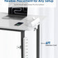 Jgstkcity Desk Clamp Power Strip USB C,40W Total Fast Charging Station,4 PD 20W USB C Ports,Desk Edge Mount Surge Protector,5 Outlets,Fit 1.96" Tabletop Edge,ETL Listed,White