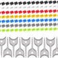105 PCS USB Port Blockers with 10 Locks for PC, Laptop Removable Type-A Data Protection,Dust & Moisture Resistant Shield（Mixed Colors Packs Svailable for Port Sorting）