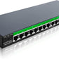 STEAMEMO 5-Port Managed Gigabit Switch with Web Management | VLAN, QoS, Plug & Play | Metal Smart Switch for Home/Office | Desktop/Wall-Mountable