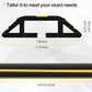 Floor Cord Cover 10Ft Heavy Duty PVC Floor Cable Protector Electric Cord Hider Cable Management Floor Strip Extension Cord Covers Cable Raceway for Wires on Floor Inner Channel 1.36" W x 0.43" H
