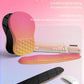 Hokafenle 2in1 Combination, Wave Keyboard Wrist Rest and Ergonomic Curvature Mouse Pad Wrist Support for Relieve Wrist Pain, Filled with Soft Cushion Memory Foam, Sunset Glow