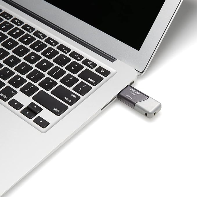 PNY 128GB Turbo Attaché 3 USB 3.0 Flash Drive 5-Pack – Grey, P-FD128X5TBOP-MP, 100MB/s, Light-Weight Durable - Data Storage and Transfer