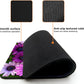 Mouse Pad, Cute Purple Floral Plants Mouse Pads for Desk, 9.5" x 7.9" Non-Slip Rubber Base Computer Mousepad with Women, Portable Square Design for Wireless Mouse and Pad Laptop Office & Travel
