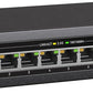 9 Port 2.5Gb Unmanaged Ethernet Switch with 8* 2.5G Base-T Ports, 1*10G SFP Ports, AUMOX PRO 60Gbps Switching Capacity Compatible with 100/1000/2500Mbps Plug and Play