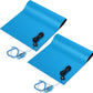 Anti-Static Mat Kits Includes Heat Resistant ESD Mats Anti Static Wrist Straps Grounding Cords Rubber Soldering Table ESD Pad for Computer PC Building Electronics Repair(2 Pack,17 x 25 in)