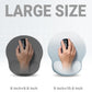 Ergonomic Mouse Pad Wrist Support, Comfortable Mouse Pad Wrist Rest, Relieve Wrist Pain Gel Mouse pad, Non-Slip Rubber Base Mousepad for Laptop, Computer(Gradient Grey Blue)