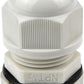 XHF 50 Pcs 1/2" IP68 Strain Relief Nylon Cord Grip Waterproof NPT Cable Glands Adjustable UL Listed and RoHS Compliant (Grey)