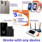 SpeedTalk Mobile $5 Prepaid Wireless Pay Go Plan for Smartphones & Cellphones | 5G 4G LTE | 100 Talk, 100 Text, 100 MB Data |Triple Cut (Mini,Micro,Nano) Sim Card | No Contract | 30-Day Service