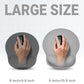 Ergonomic Mouse Pad Wrist Support, Comfortable Mouse Pad Wrist Rest, Relieve Wrist Pain Gel Mouse pad, Non-Slip Rubber Base Mousepad for Laptop, Computer, Prefect for Office & Home(Gray