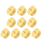 10Pcs Desk Grommet, 1" (25mm) Yellow Silicone Cord Hole Cover, Flexible Rubber Wire Grommets, Wall Grommets for Cables Management, Table, Countertop, Cabinets and Furnitures Wire Organizer