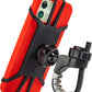 New 2025 Motorcycle & Bicycle Phone Mount - The Most Secure & Reliable Bike Phone Holder for iPhone, Samsung or Any Smartphone. Stress-Resistant and Highly Adjustable. +100 to Safeness & Comfort