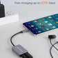 CableCreation USB Type C Splitter, 2-in-1 USB C Audio Adapter and PD Fast Charging, Type C Aux Dongle Compatible with iPad, MacBook, iPhone 16 15 Pro Max Plus, Galaxy S24/S23/S22+, Pixel 9/8/7+, Grey