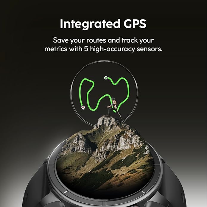 Cubitt AURA Pro 2 Smartwatch with Built-In GPS, Offline Maps, 1.48” AMOLED HD, VITA AI, AI Coach, Readiness Score, Health Snap, Sleep Score, 5ATM, 10-Day Battery