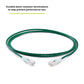 TRUECABLE Cat6 Component Rated Patch Cable, Unshielded (U/UTP), 5ft, Green, 28AWG Solid Copper, Snagless 10G High-Speed Ethernet Cable, PoE++ 4PPoE 100W, UL Listed, RoHS-3, 1 Pack