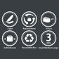Brandless Earbud Tips Earbuds Replacement Tips Ear Tips Earbuds Eartips Eargels 9 Pairs SML