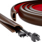 9.8ft Floor Cord Cover, Silicone Wire Hider, Hide Extension Cords, Protect Cords, Prevent Cable Trips, Heavy-Duty Adhesive-Backed Anti-Trip Cable Protector for Floor, Desk & Wall