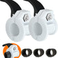 Barbell Clips 1 Inch Quick Release Weight Clamps 0.9-1.18inch Multi-Size Adjustable Olympic Clamps for Bars